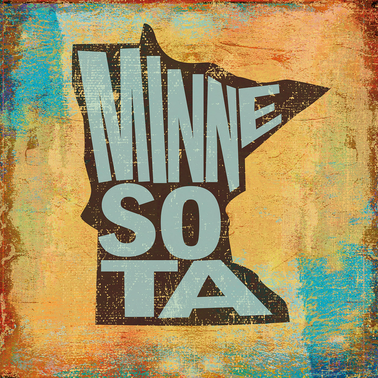 Arte de la lona de Minnesota
