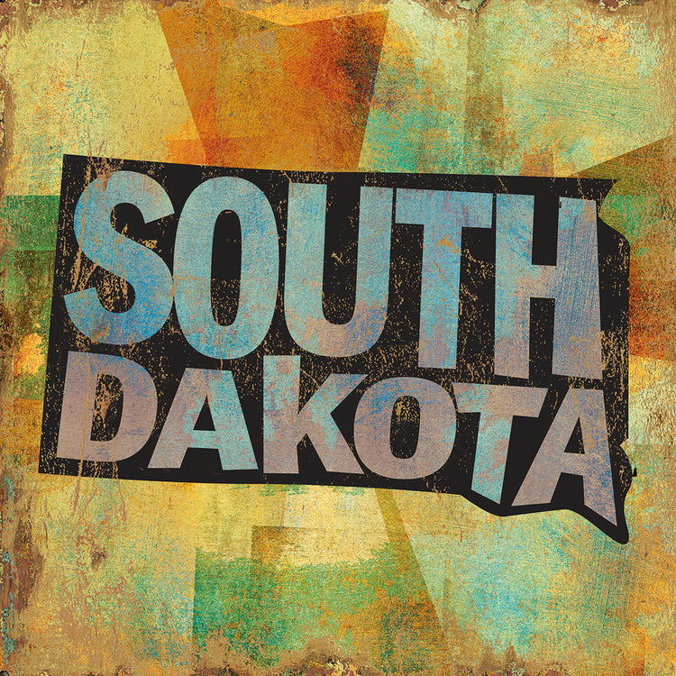Arte de la lona de Dakota del Sur