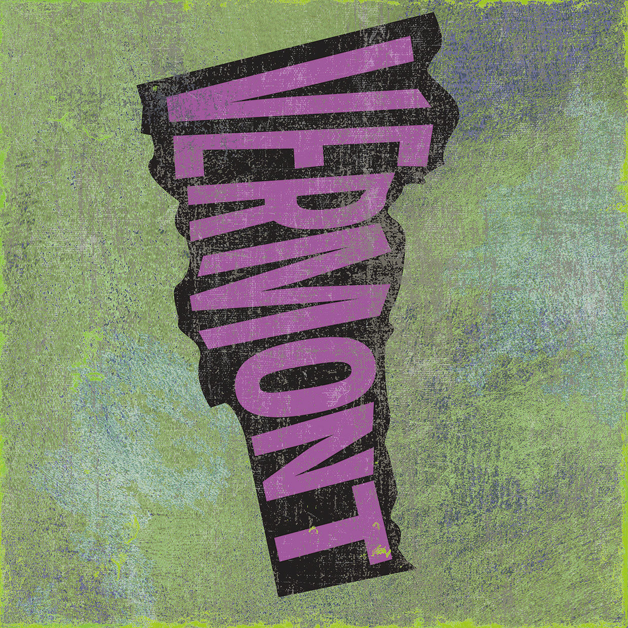 Arte de la lona de Vermont