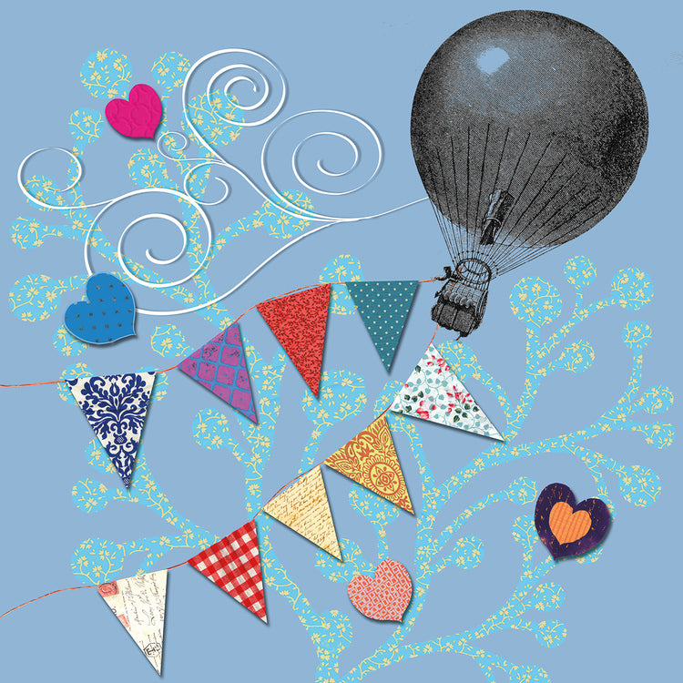 Fly Away globo lienzo arte