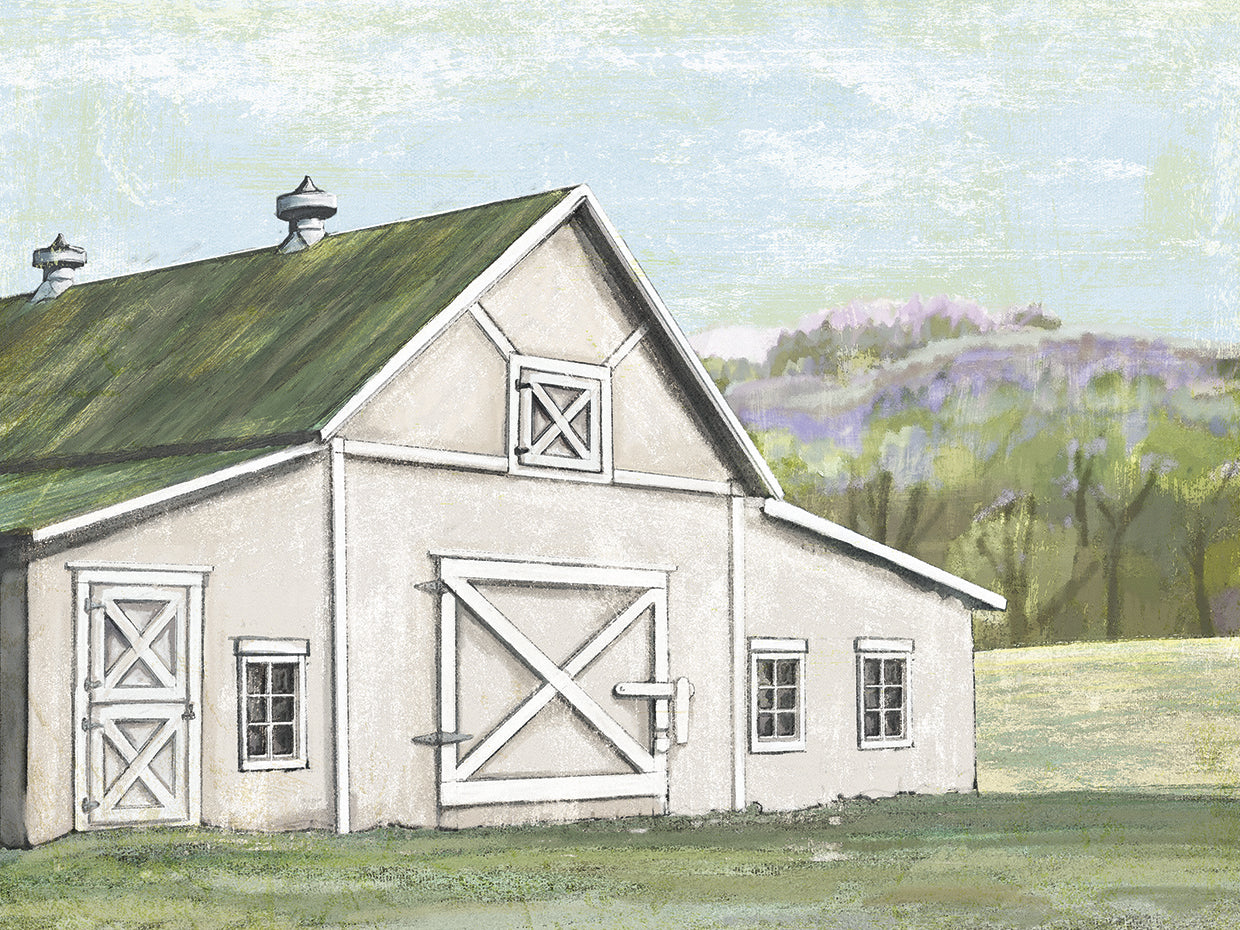 Field Barn in Spring