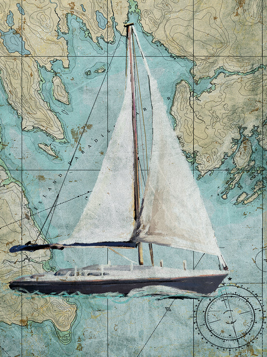 Maritime Sail Canvas Art