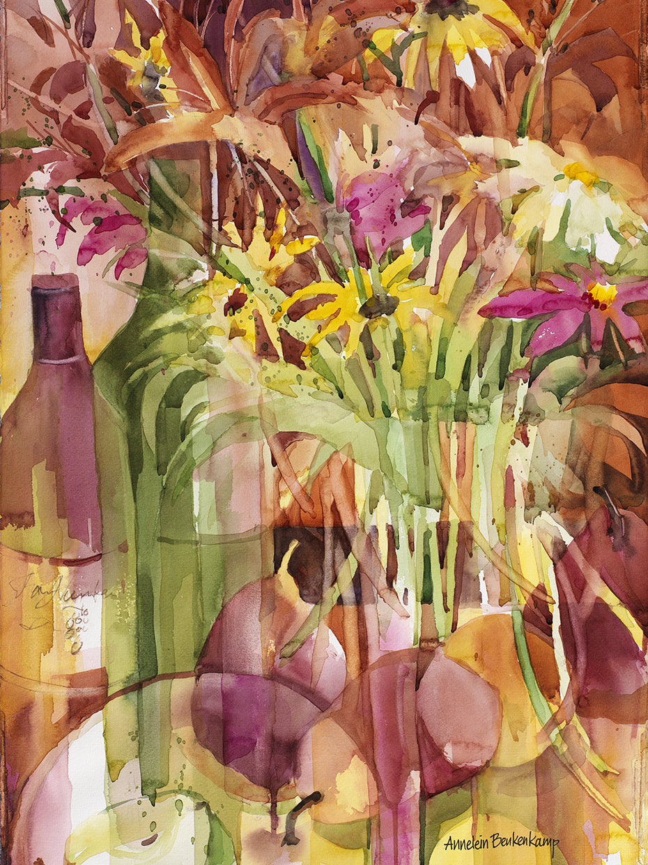 Illusion Of Fall by Annelein Beukenkamp art work on canvas or framed canvas prints