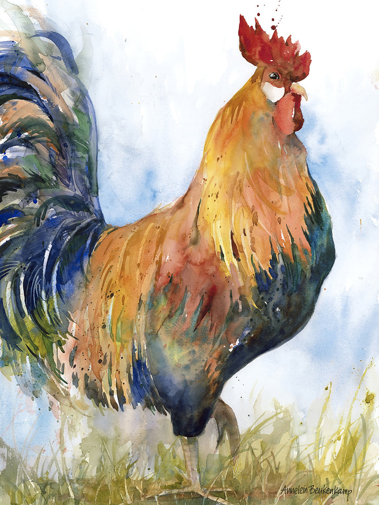 On A Stroll by Annelein Beukenkamp art work on canvas or framed canvas prints