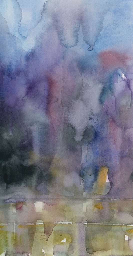 Purple Background Canvas Print