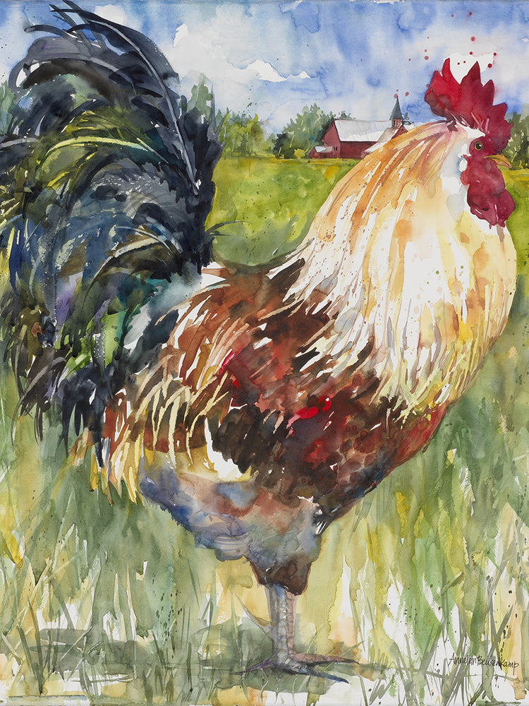 Majestic by Annelein Beukenkamp art work on canvas or framed canvas prints