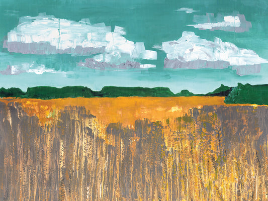 Autumn Wheat Canvas Art