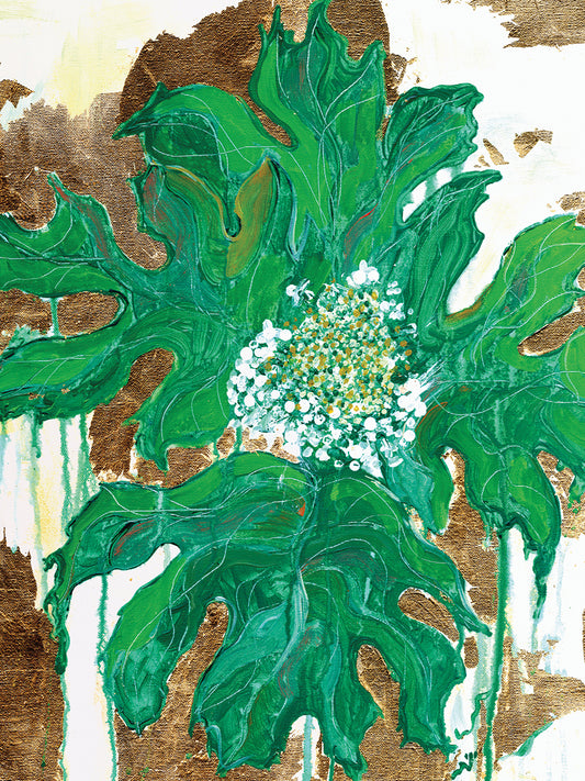Oak Hydrangea Canvas Art