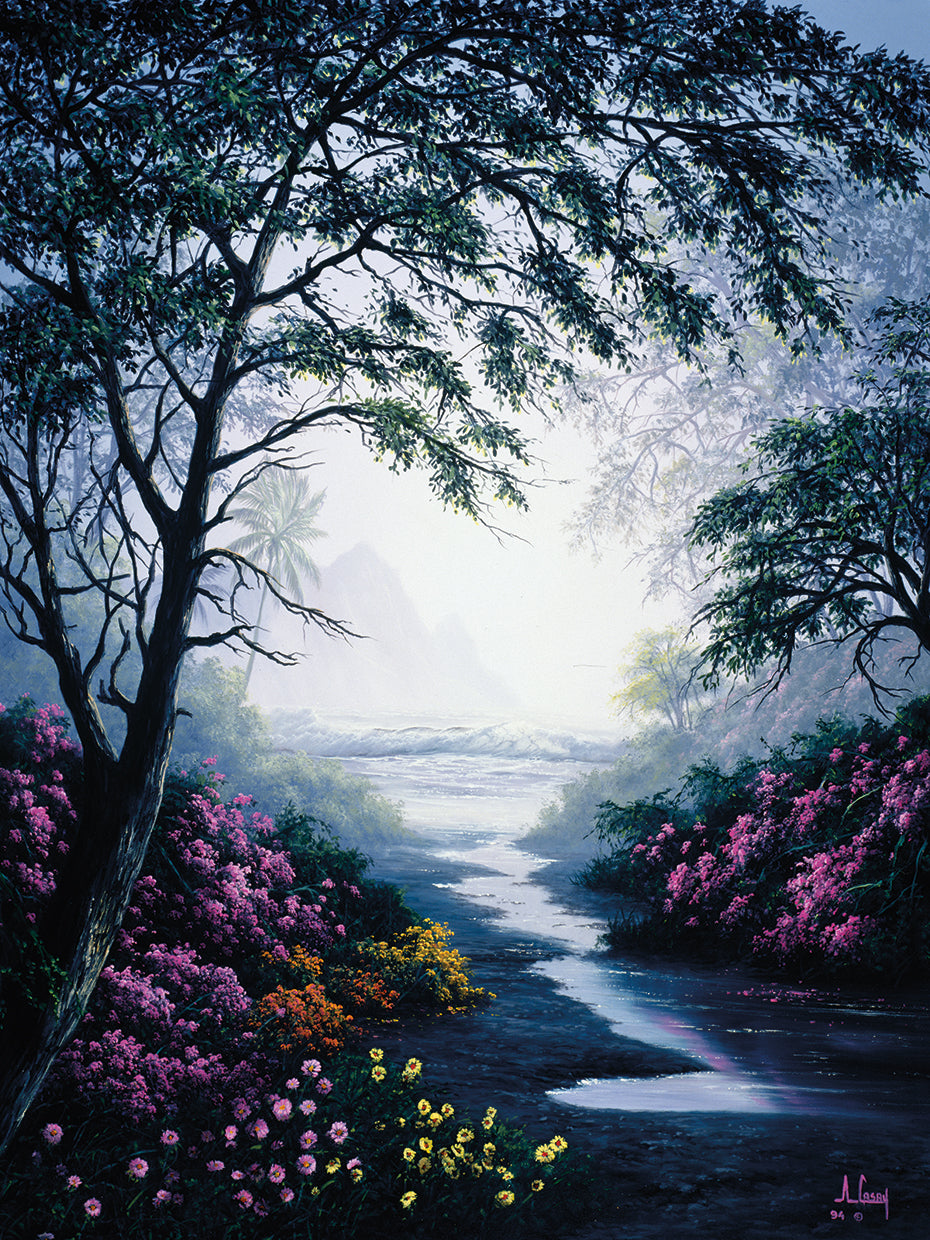 Flower Path to the Ocean