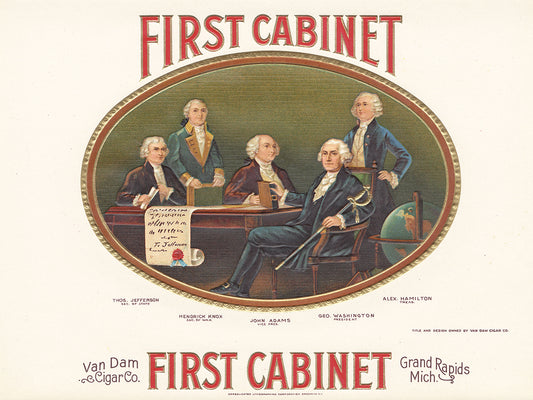 First Cabinet Canvas Art