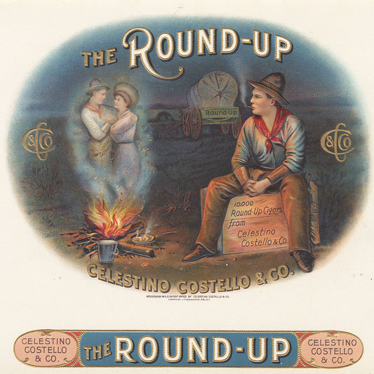 The Round-Up Canvas Art