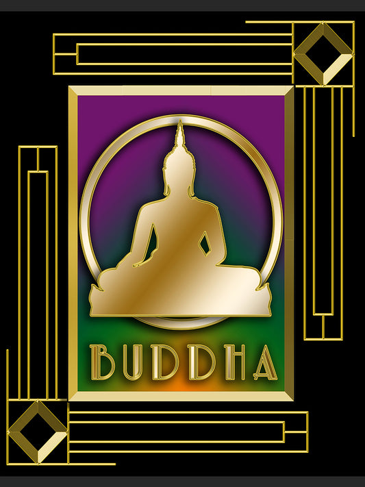 Buddha - Frame 5 Canvas Art