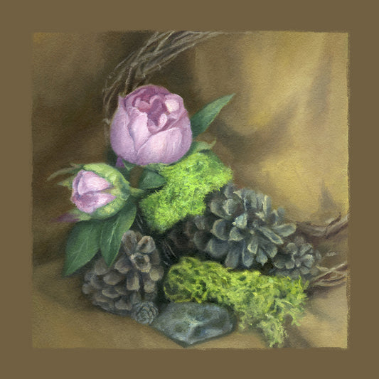 Pinecones And Peonies