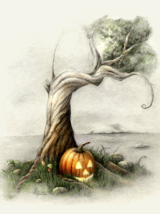 Halloween Island Canvas Prints