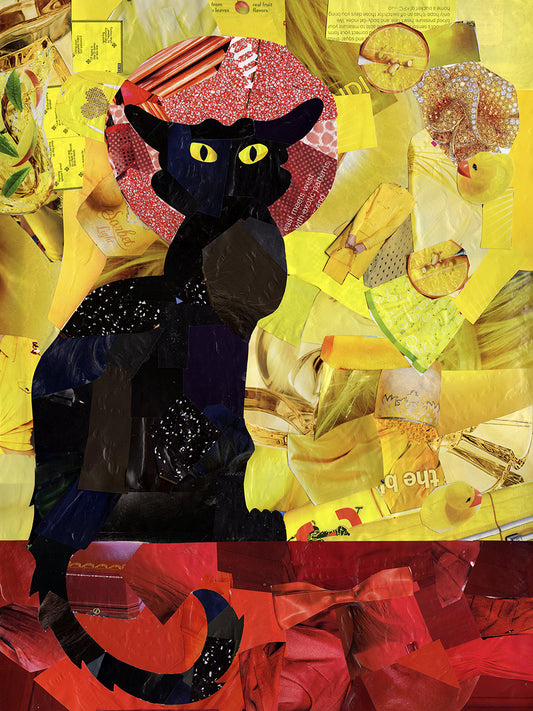 Le Chat Noir Canvas Art