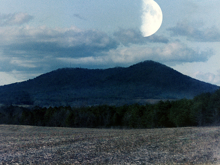 Moon Over Mountain View