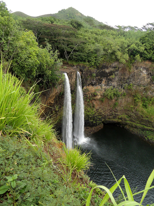 Wailua Waterfall, Kauai Canvas Art
