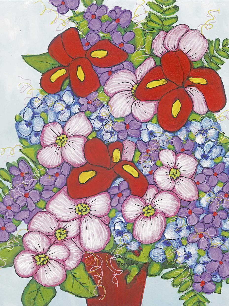 Sweet And Sassy Wall Art by Becky Roesler Art | Fine Art Canvas