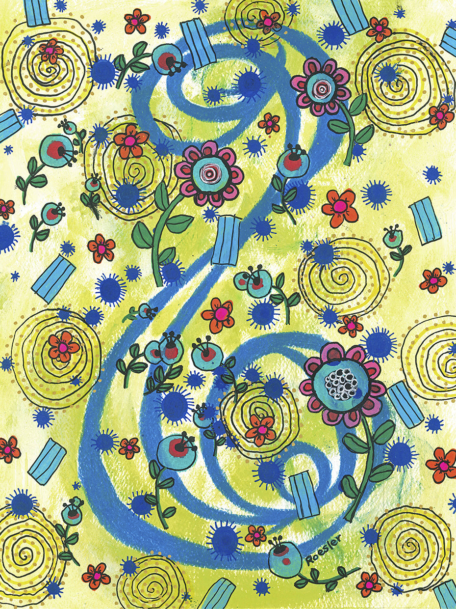 Early Spring 3 Wall Art by Becky Roesler Art | Fine Art Canvas