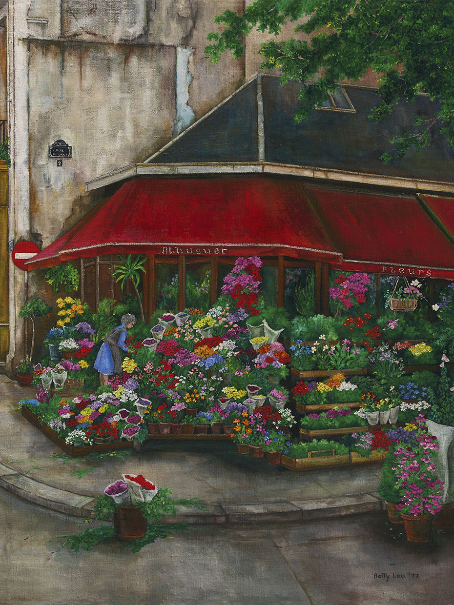 Florist On The Rive Gauche