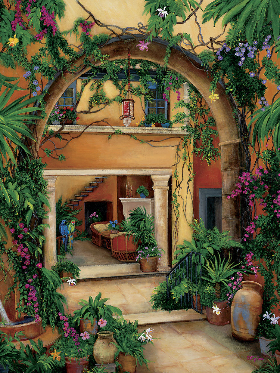 Hacienda Courtyard