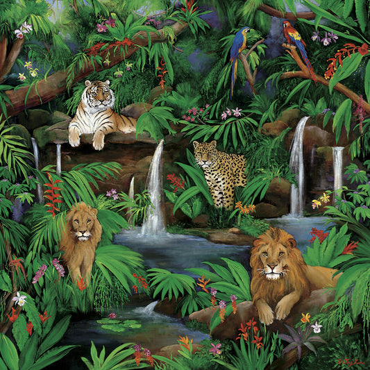 Paradise Jungle Canvas Art