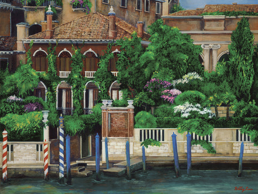 Venice Left Bank Canvas Art