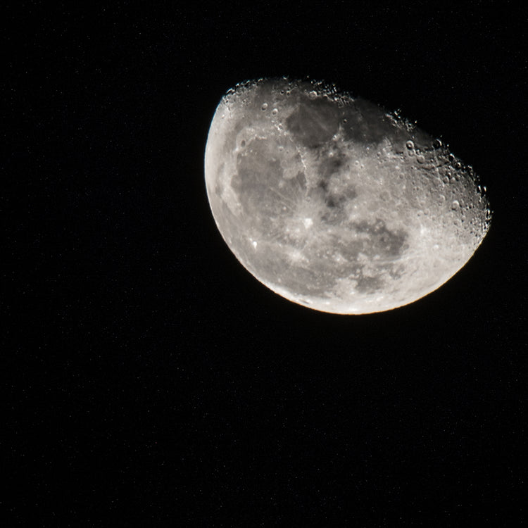 Cráteres lunares Lienzo