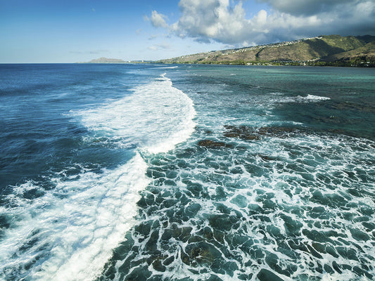 Hawaii Kai Waves Canvas Art