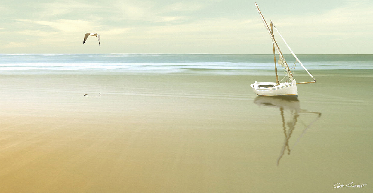 Soft Sunrise on the Beach 1