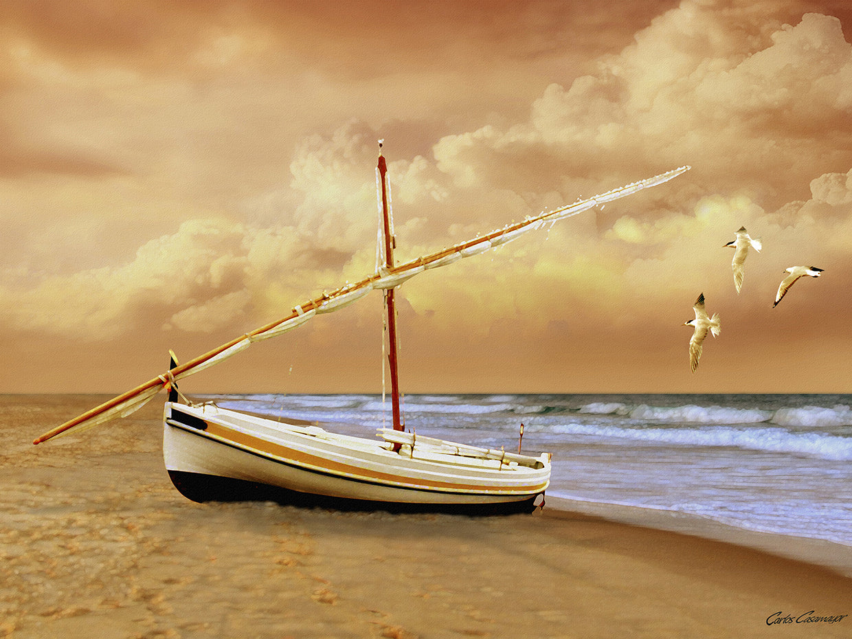 Soft Sunrise on the Beach 10