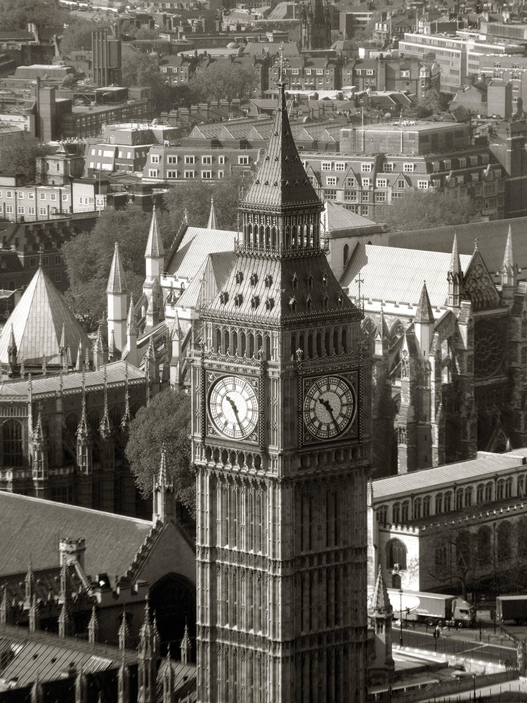 Big Ben vista II lienzo arte