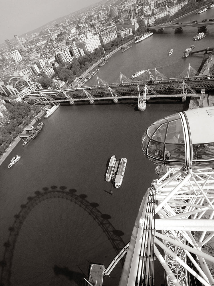 Arte de la lona del ojo de Londres III
