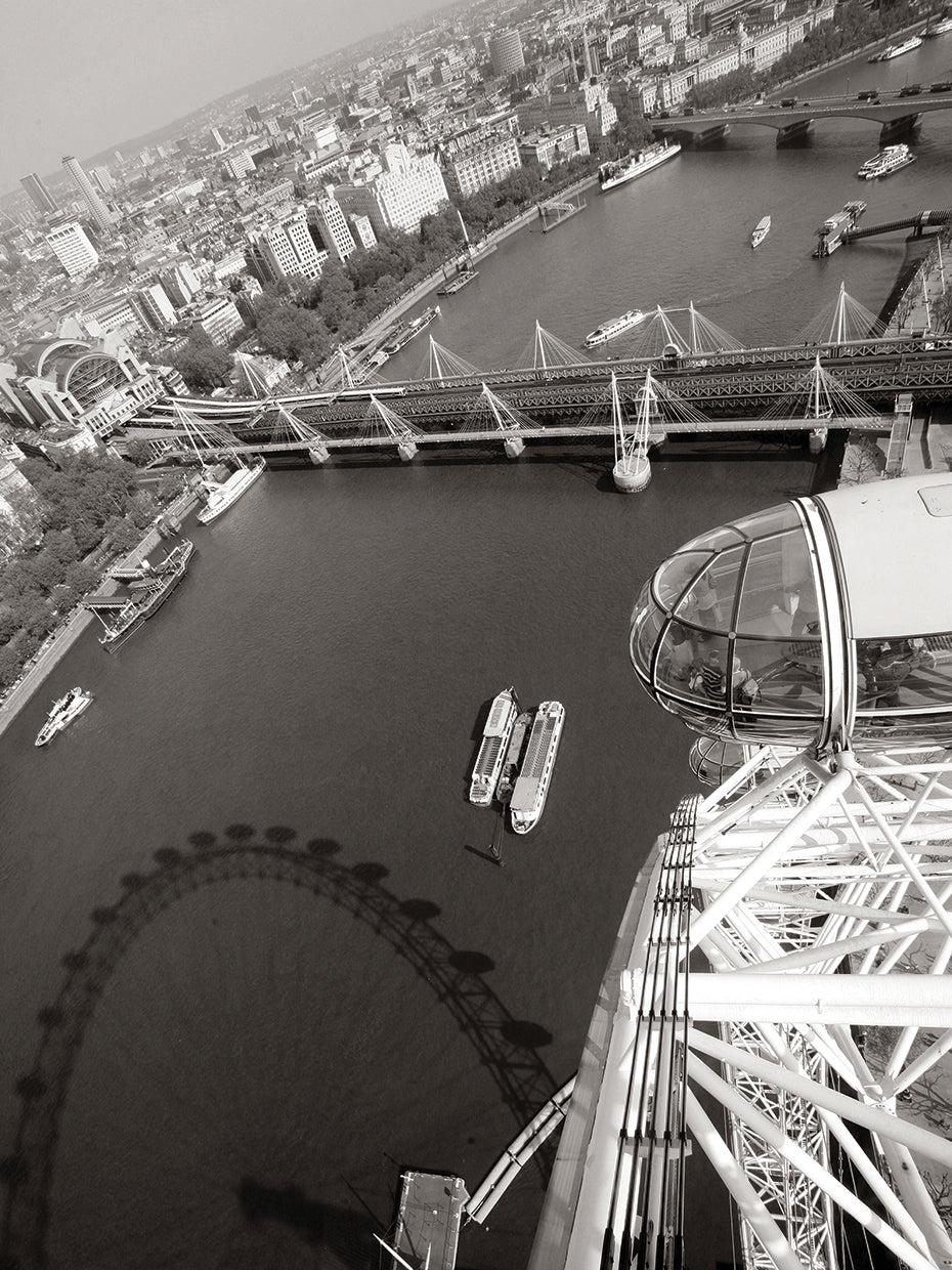 Arte de la lona del ojo de Londres III