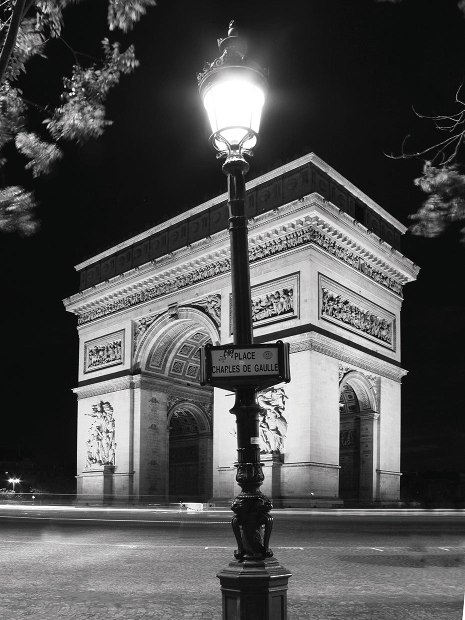 Arte de la lona del arco 1 BW