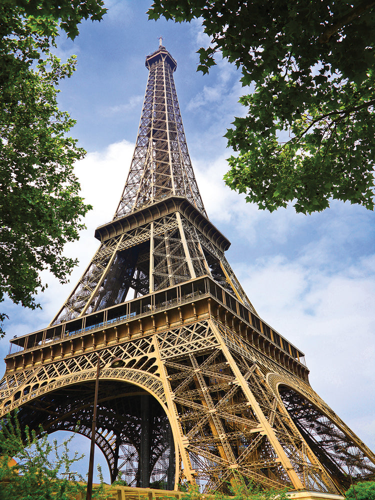 Arte de la lona de la Torre Eiffel 2