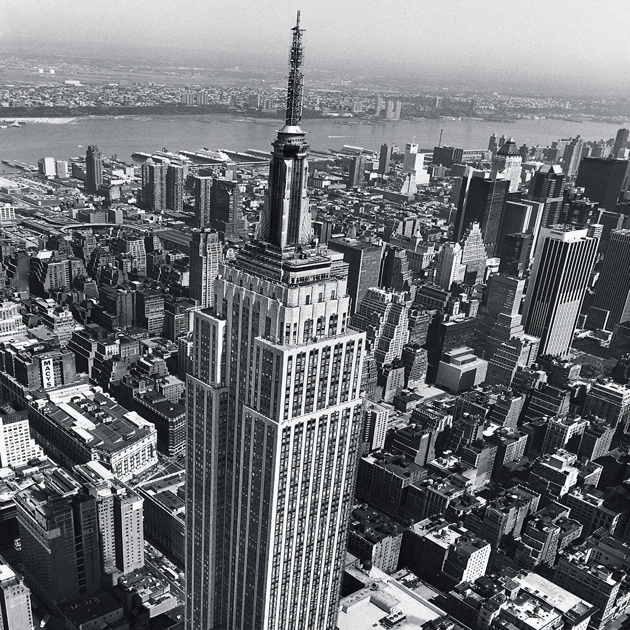 Empire State Building B&W