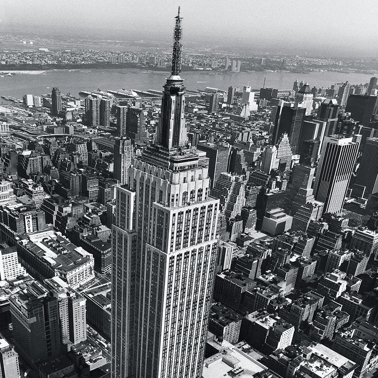 Empire State Building B&W