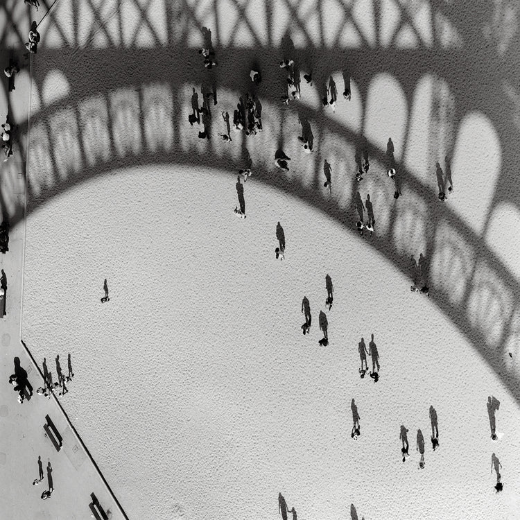 Arte de la lona de las sombras de Eiffel