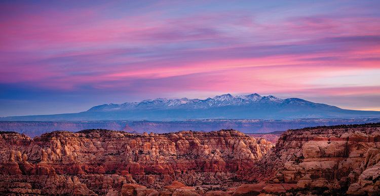Canyon and Mountains