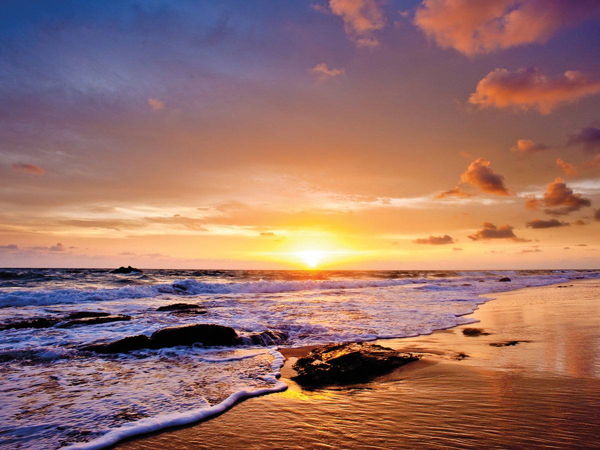 Sunset Waves