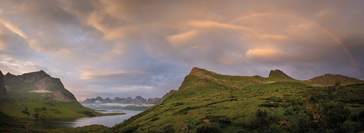 Rainbow in the Mountains