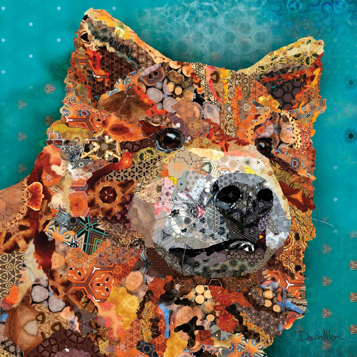 chow chow Lienzo