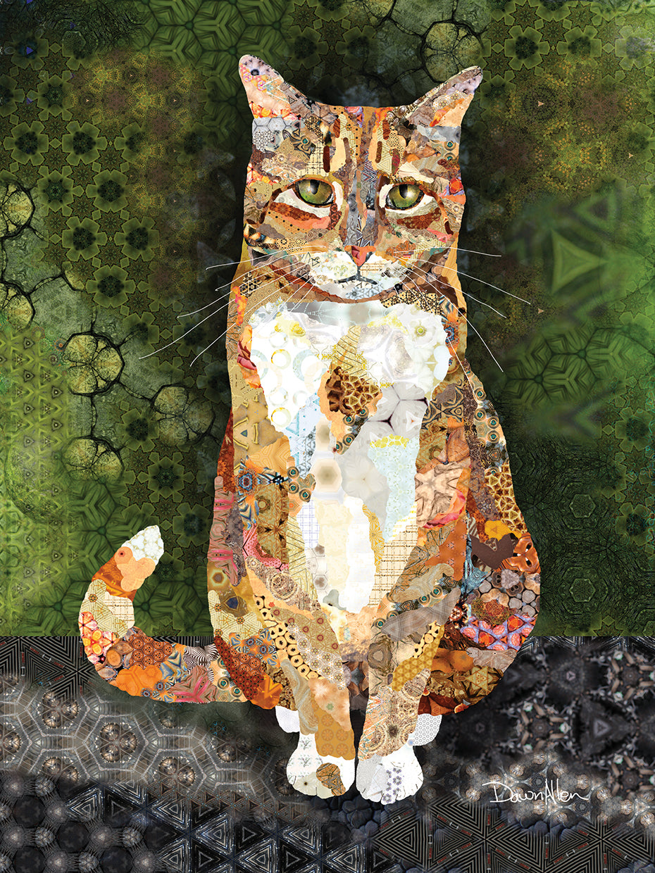 Tabby naranja Nikita Lienzo