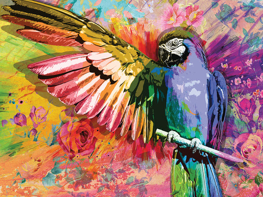 Floral Rainbow Parrot