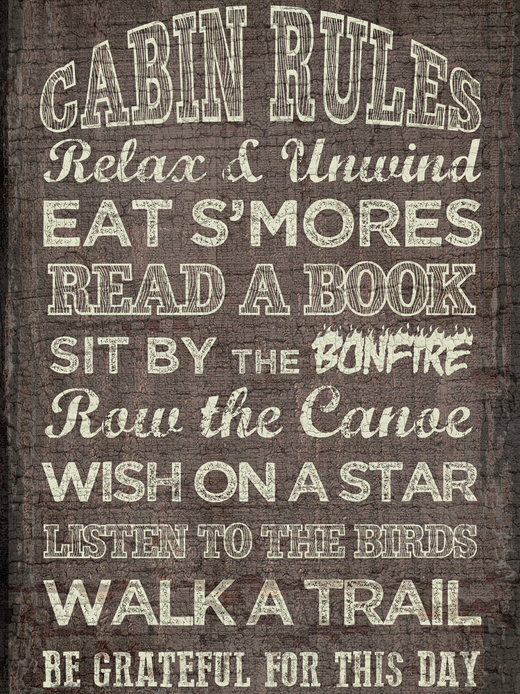 Cabin Rules