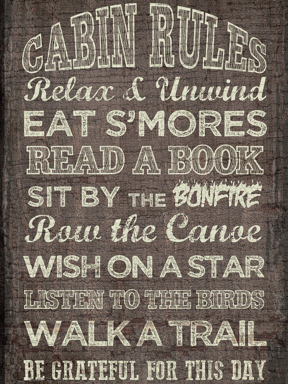 Cabin Rules