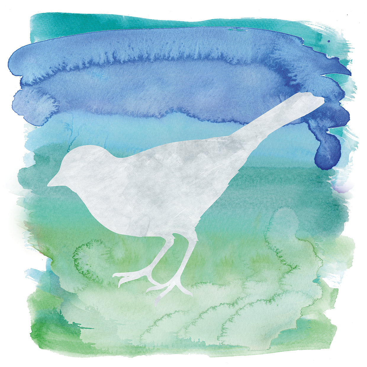 Watercolor Bird 4