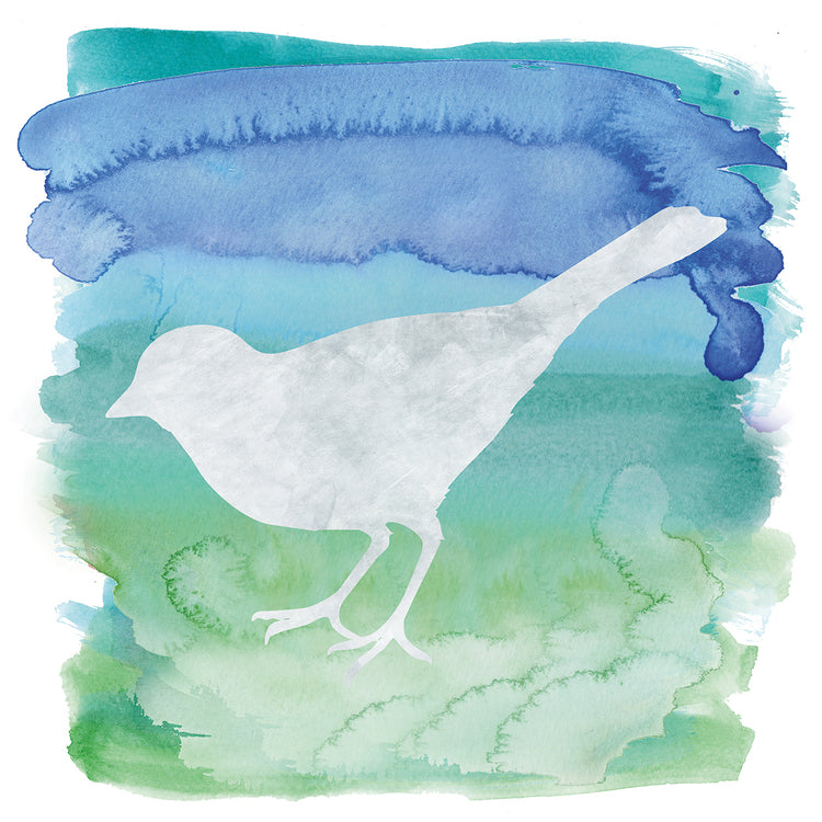 Watercolor Bird 4