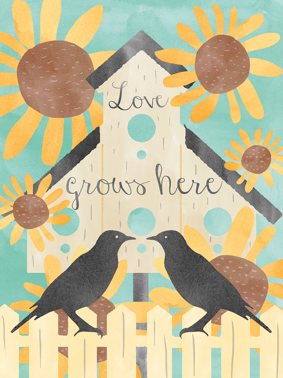 Bird House Flag